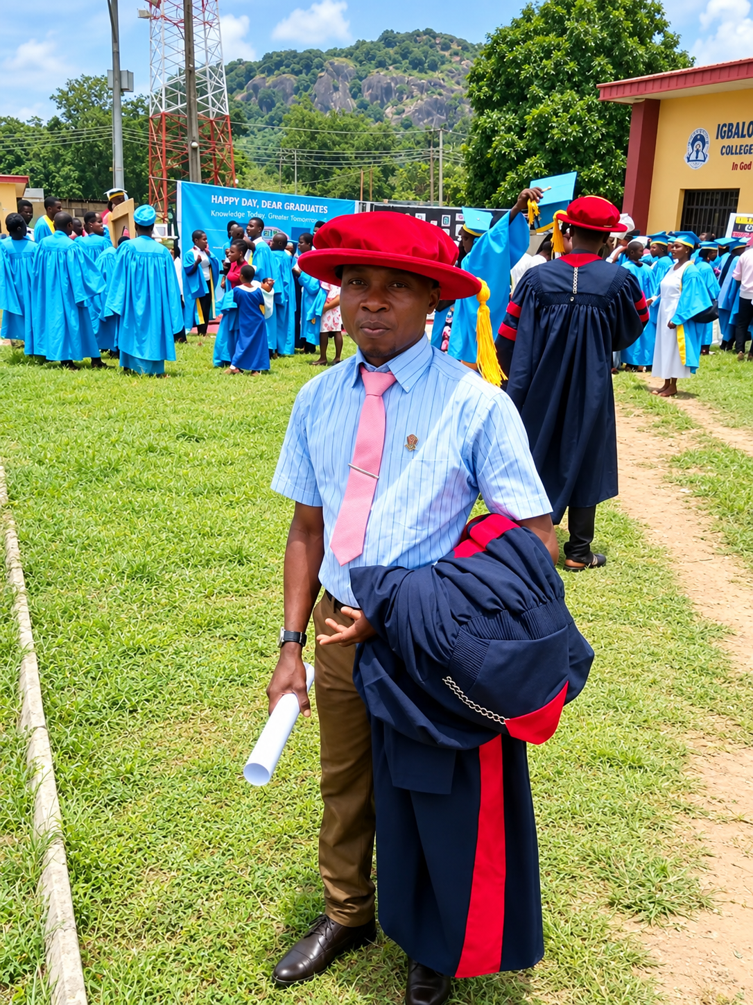 Students on campus